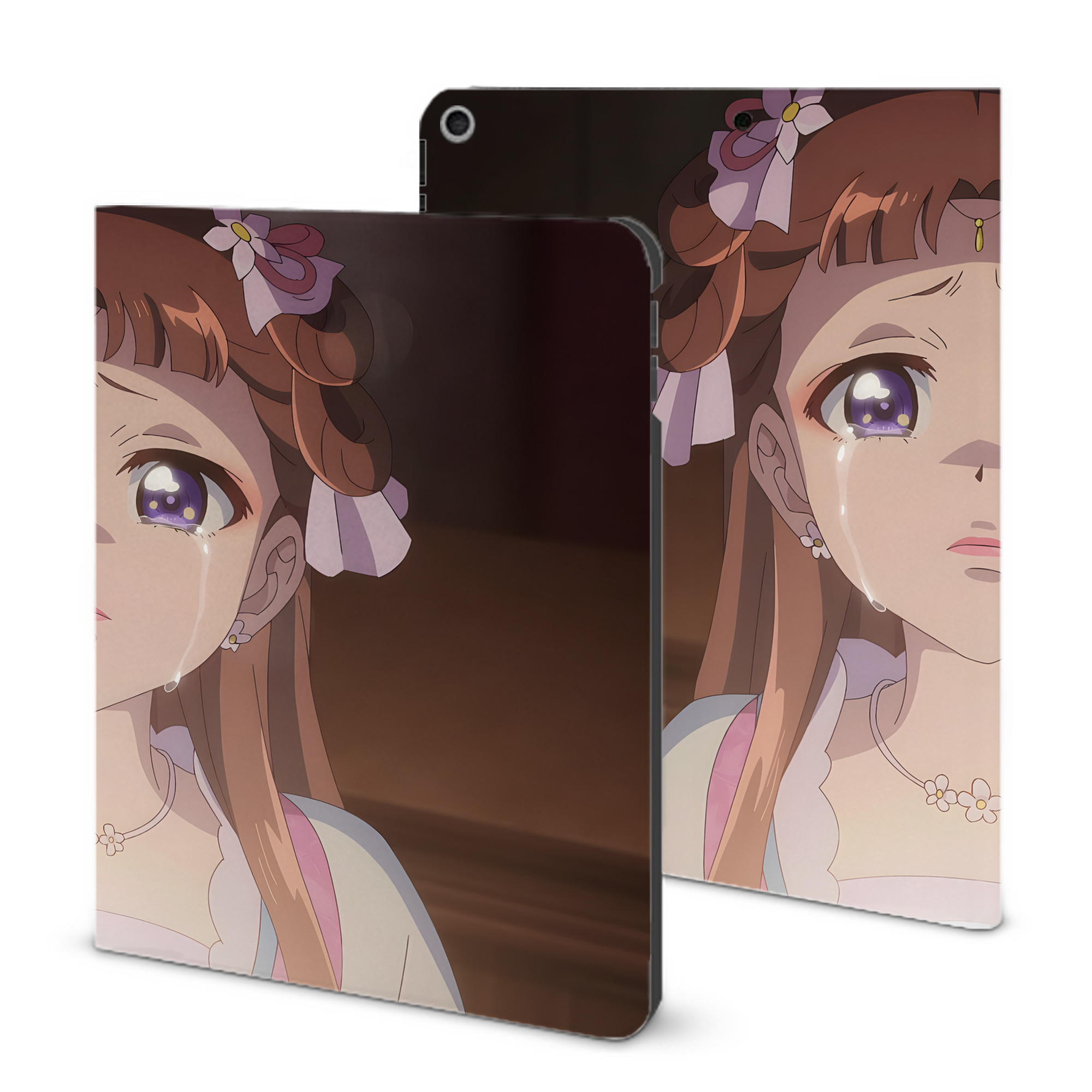 （画像用） 薬屋のひとりごと The Apothecary Diaries IPad ケース ブック型 PUレザー TPU 耐衝撃 軽量 薄型 ペン収納なし 全面保護 IPad 各モデル対応